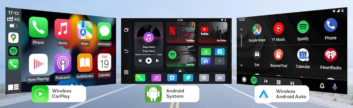 ottocast play2video multimediální přehrávač carplay androidauto android 12 3 evtech_cz